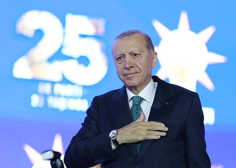 Cumhurbaşkanı ve AK Parti Genel Başkanı Recep Tayyip Erdoğan, AK