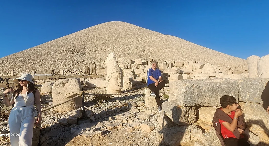 UNESCO Dünya Mirası Nemrut Dağı, yaz aylarının gelmesiyle birlikte yeniden