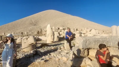 UNESCO Dünya Mirası Nemrut Dağı, yaz aylarının gelmesiyle birlikte yeniden