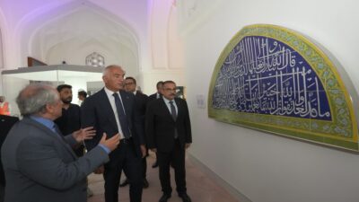 Kültür ve Turizm Bakanı Mehmet Nuri Ersoy, İstanbul Arkeoloji Müzelerinde