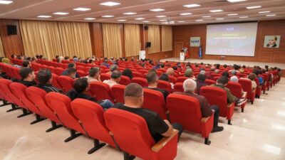 Bartın Üniversitesinin (BARÜ) Bilim Kafe etkinliğinde Gazze’de yaşanan savaşın yükseköğretim