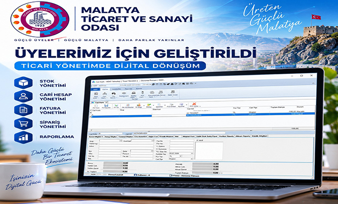 Malatya’daki işletmeleri yakından ilgilendiren yeni bir proje için hazırlıklar başladı.